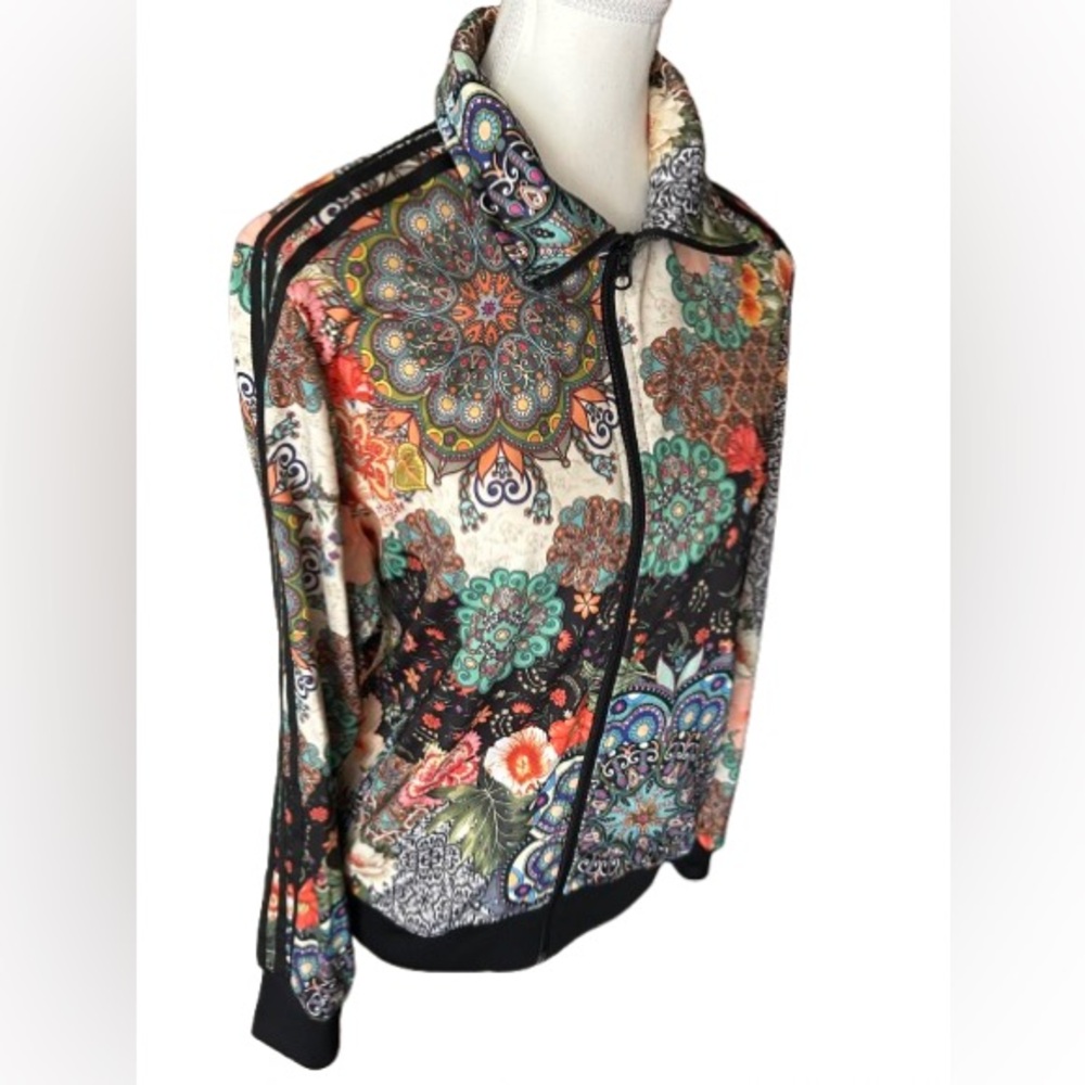 Adidas Farm Rio Jardim Agharta Multicolor 
Jacket Track Workout Floral Boho - Picture 7 of 16
